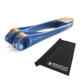 Heritage Musical Spoon Small Blue with Keepdrum Microfibre Cloth