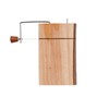 Creative Co-Op, Natural Wood and Metal Cheese Slicer with Bark