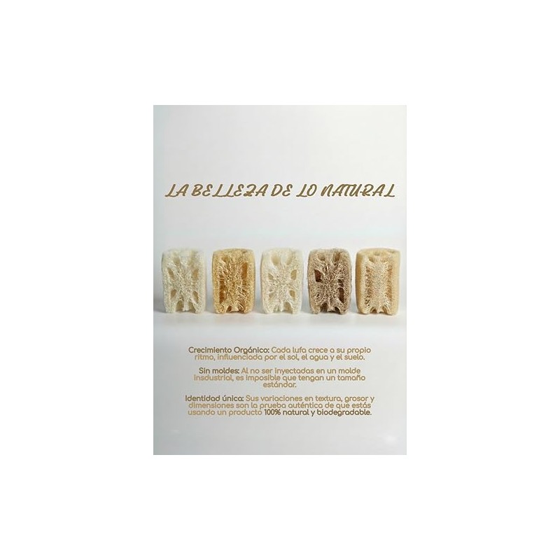 Lufa Estropajo Zacate Para Cuerpo - Esponja de Baño Exfoliante