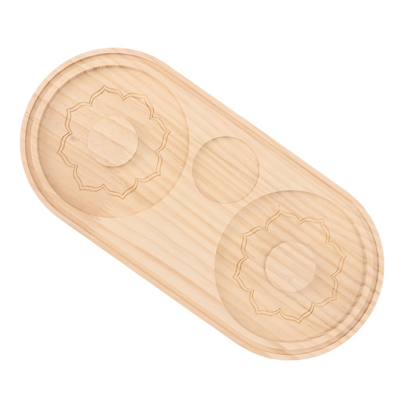 Salt Rimmer Pine Wood Sugar Rimmer Waterproof Holder Bar Tool