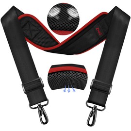 ZINZ 79.5 inch Universal Bag Strap with Ultra Thick, Firm, Breathable Padding, Adjustable, Robust Shoulder Strap for Laptop Bag, Shoulder Bag, Luggage, Camera Bag and More - B01K02
