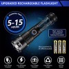 Esgofo High Power Rechargeable Flashlight LED High Lumens, Super Bright