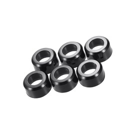 HEROFFIX OE Number:F77Z9G512AA / Fuel Injector Seal Adaptor/for Ford Explorer 1997-2010 / Durable/Plastic / 6 Pcs/Black Replace Parts