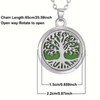 Valentine, Anniversary, Birthday, Daily, Engagement, aromatherapy Pendant Necklace - Style: