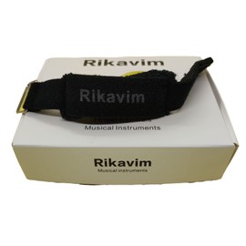 Rikavim Guitar Strap, Strings Muter Fretboard Muter Guitar Assistant, Universal Guitar Fretboard Muting Wrap,Guitar Bass String Mute Noise Reducer Dampener Fit for Classic Guitar/Bass