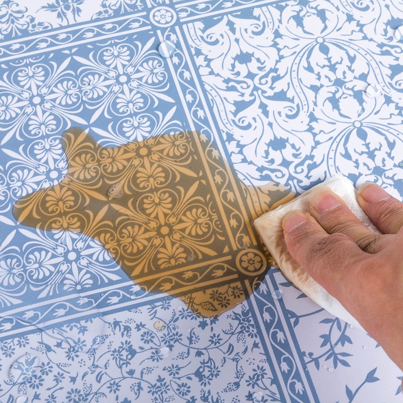 Home Direct Round Oilcloth PVC Wipe Clean Tablecloth Table Cover