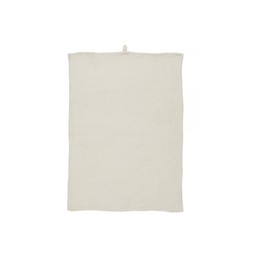 IB Laursen - Tea Towel, Kitchen Towel, Drying Towel - Waffle Pattern - Cotton - Colour: White - 50 x 70 cm