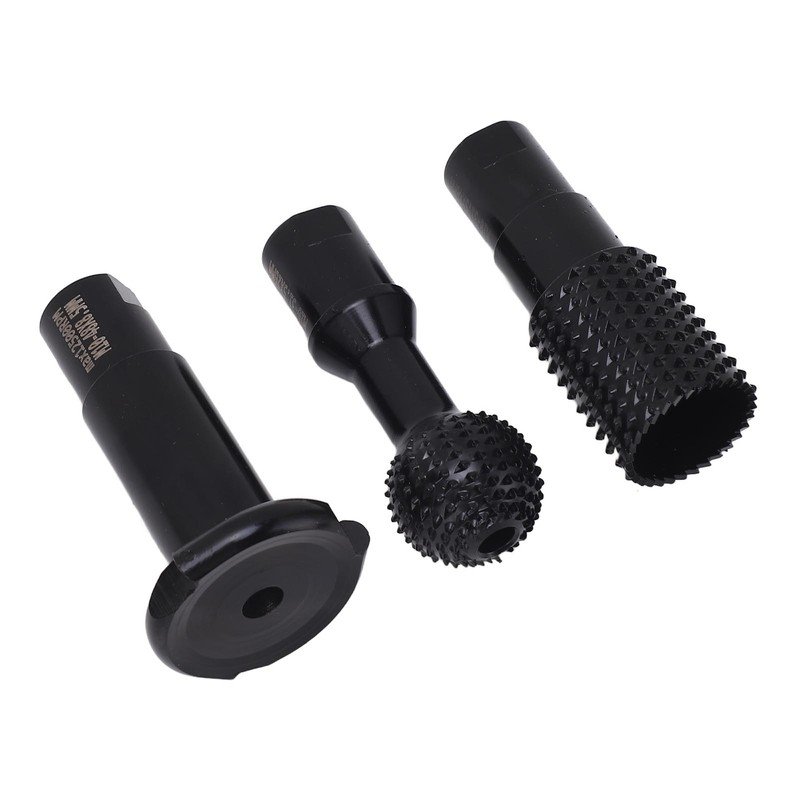 3PCS Angle Grinder Attachments M10 Rotary Sphere Burr Grinding Slotting