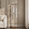BUZUEY clothes rack,Modern clothing racks for hanging clothes,7-shaped coat rack
