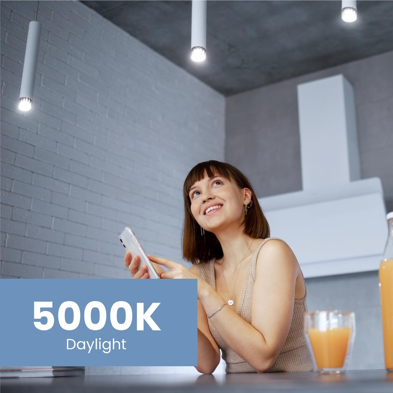 Feit Electric 6W LED Bulbs with 50W Equivalent, Dimmable, MR16