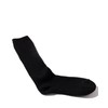 YUQRI Crispy Socks, Antibacterial, Deodorizing, Unisex, Black, Free size