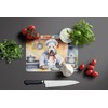 Caroline's Treasures DAC6274LCB Komondor The Chef Glass Cutting Board Decorative