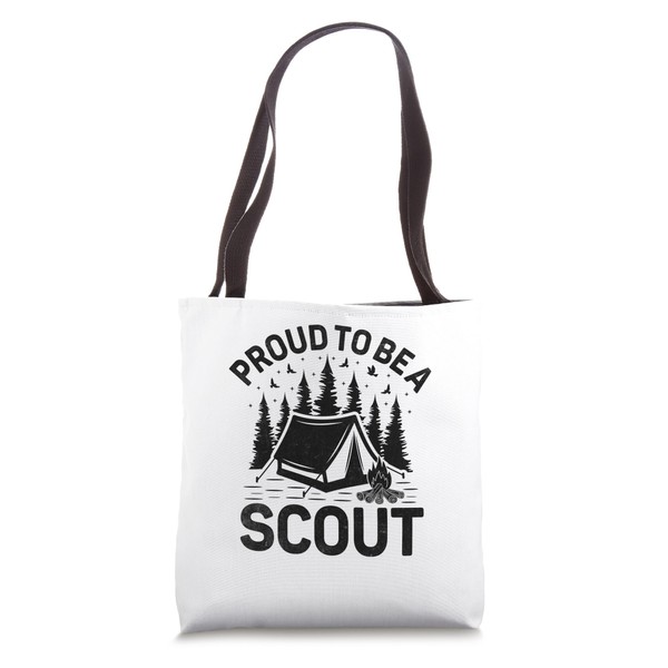 Proud To Be A Scout Camping Scouting Scouts Tote Bag