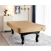 BEARCOVER Heavy Duty Leatherette Billiard Pool Table Cover, Waterproof &