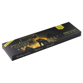 Finetec Paint Bowls 30 x 22 mm Antique Tones Pearlescent Colours Set of 6 in Metal Case