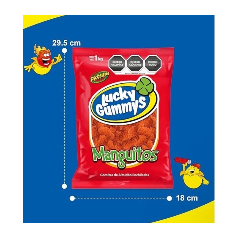 CUANDA S.A. DE C.V. 2 PACK LUCKY GUMMYS - MEXICAN