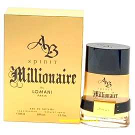 AB Spirit Millionaire For Men 3.3 / 3.4 fl oz 100ml EDT Spray New