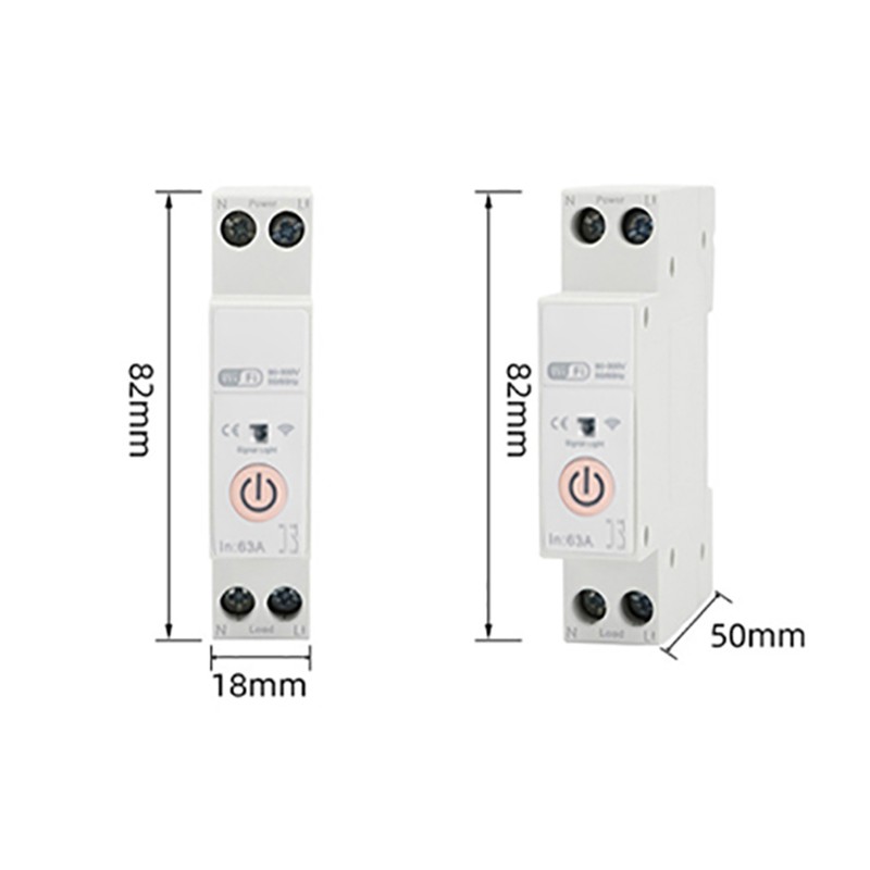 Tuya WiFi Intelligent Switch Portable Home Automation DIY Breaker Timing