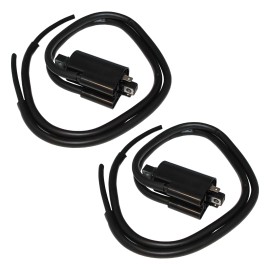 Caltric Set of 2 Ignition Coils for Yamaha YZF-R1 YZFR1 YZF R1 1998-2001