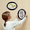 SENENQU 2 Pack Black Oval Picture Frames 8x10 Classic Oval