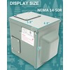 X-Haibei 50 Amp RV Power Outlet Box 125/250 Volt, NEMA