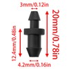 FINBe 1/4 Inch Drip Irrigation Hole Plugs Drip Plug with