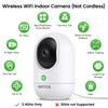 INFIYA 2K Baby Camera-WiFi Home Security Cameras Indoor via One-Tap