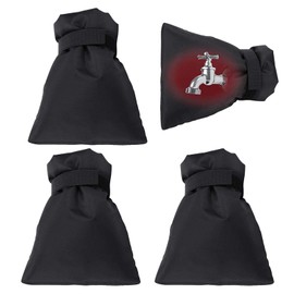 3Pcs Outdoor Tap Protector Covers for Winter, Reusable Waterproof Outside Faucet Cover from Freezing Bursting, Protector Warm Outdoor Faucet Covers