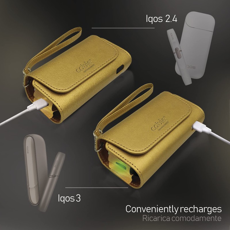 Cable Technologies Luxury Collection Premium PU Leather Case for IQOS
