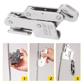 Equipo Autoblocante de Escalada, Equipo Anticaída de Escalada, Reparación Ligera para Mantenimiento