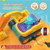 Lehoo Castle Remote Control Car for Toddlers, Rechargeable Construction Toys,