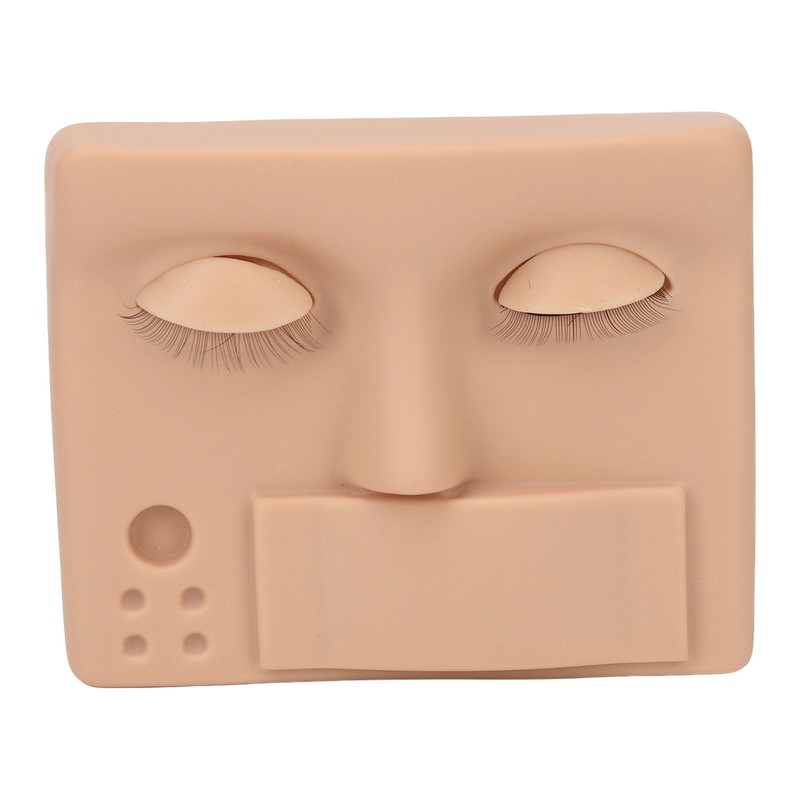 Eyelash Mannequin Head Replaced Eyelids Realistic Reusable 3D Lash Extension