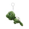 Leadigol 2PCS Cartoon Mini Turtle Shape Plush Keychain, Cute Animal