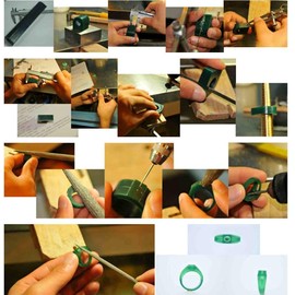 Green carving wax tube, jewellery ring tool, T200 solid wax tube, round wax tube with central hole, carving wax ring tube for making rings, pouring empty large flat side tube