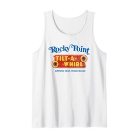 Rocky Point Tilt-A-Whirl Retro 80s Amusement Park Ride Tank Top