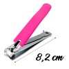 Nail Clippers 8.2 cm - Stainless Steel with Non-Slip Coloured
