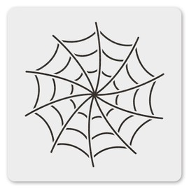 MAGJUCHE Spider Web Stencil 6 Inches, Reusable Stencil for Painting DIY Crafts Decor