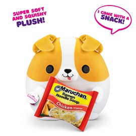 Snackles Series 1 - Corgi, Surprise Medium Plush, Ultra Soft Plush, Cuddly Squishy Comfort, 35 cm, Plush with License Snack Brand Accessory, Ages 3+ (Corgi)