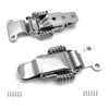 90 Degrees Spring hasp Toolbox Toggle latches Lock，Stainless Steel 304