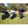KelmanMotoX Harley 7” Windshield Dark Tint - / Street Glide