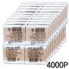 Premium Pure Cotton Wooden Cotton Swabs 4000p/100p x 40 pcs/Hygienic