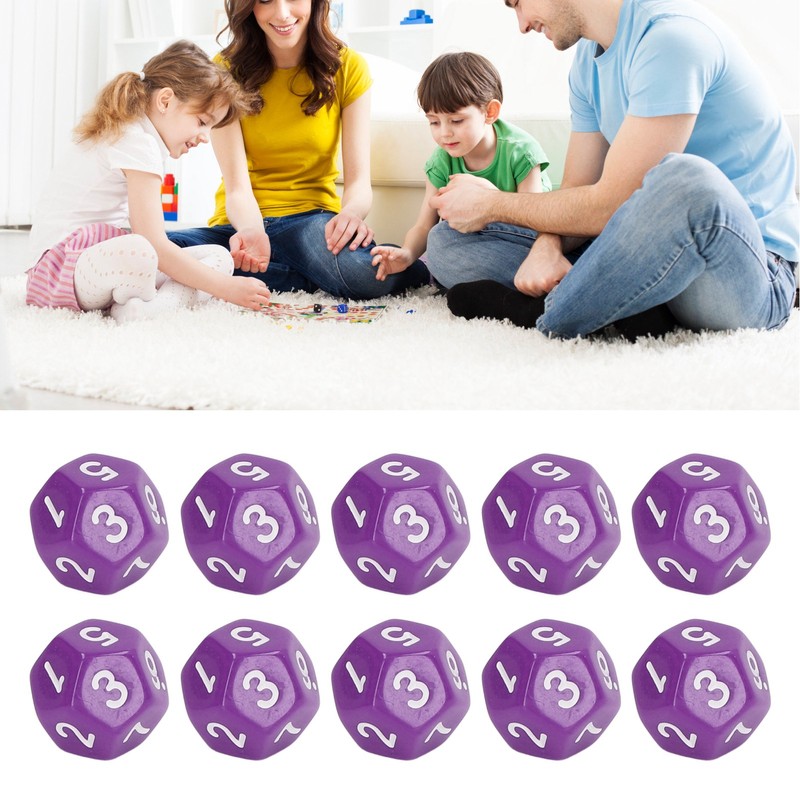 40Pcs 12 Sided Dice Set Polyhedral Dice for Family Party
