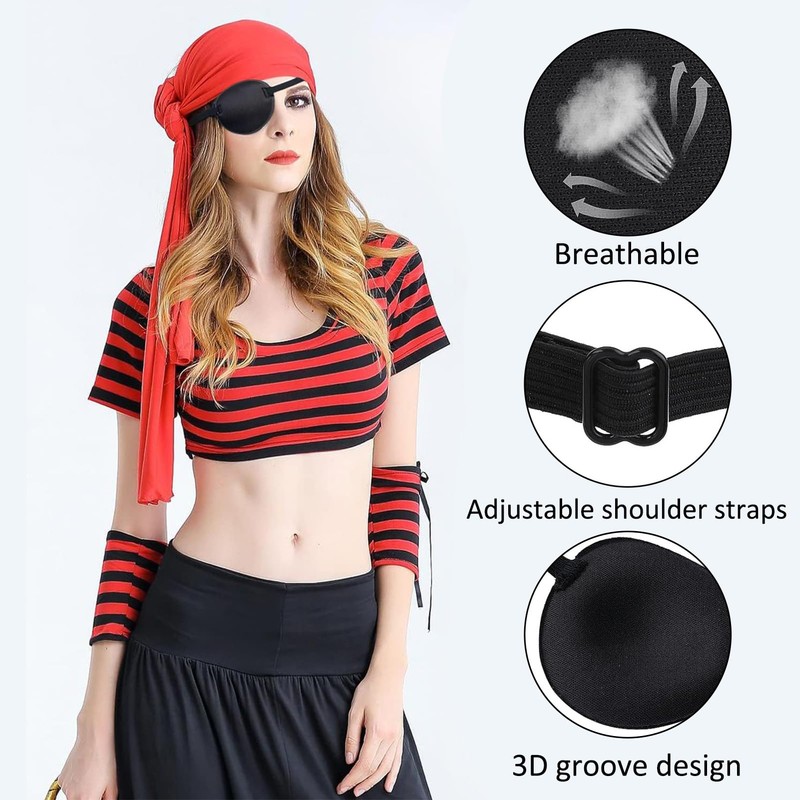 Siliget 2 PCS Eye Patches for Adults, Single Eye Mask