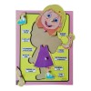 Material Didáctico Montessori Las Partes Del Cuerpo Niños
