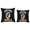 Jump Rope Jumper Skipping Exercise Jumping Rope Throw Pillow