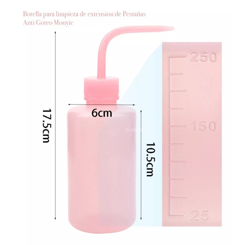 Mouyic Pizeta + 51 Cepillos Para Extensiones De Pestañas Mink