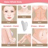 Yikki Gua Sha Edelstahl, Gua Sha Stein Gesichtswerkzeug, Guasha Scraping