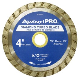 Avanti Pro Avanti Pro 4 in. Turbo Diamond Blade