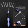 9 In 1 LED Crochet Hook Set, 9 Interchangeable Heads