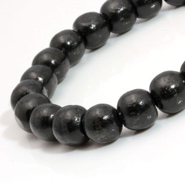 MILAKOO 5Pcs Wooden Bead Stretch Bracelets for Men Women 10mm Mala Prayer Wristband for Meditation